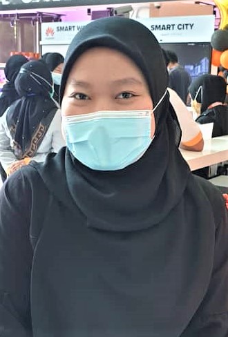 Farah Nadirah, 23, scholarship coordinator